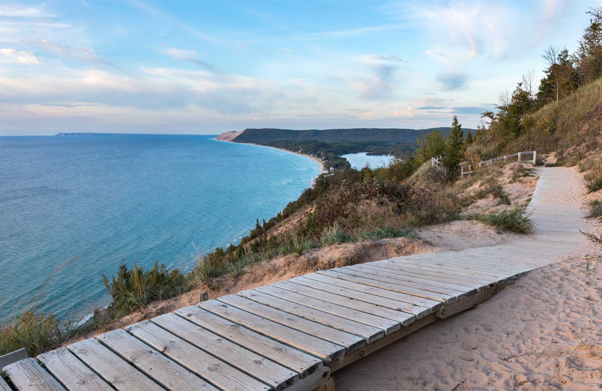 Boardwalk above the Lakes