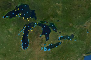 Spotters in the GLOS network
