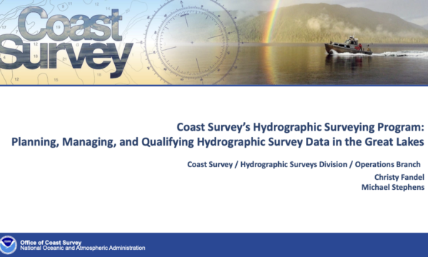 Christy Fandel-Coast Survey's Hydrographic Survey Program