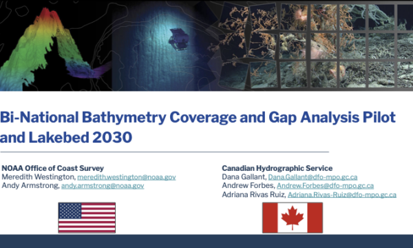 Meredith Westington-Bi-National Bathy Coverage and Gap Analysis Pilot and Lakebed2030