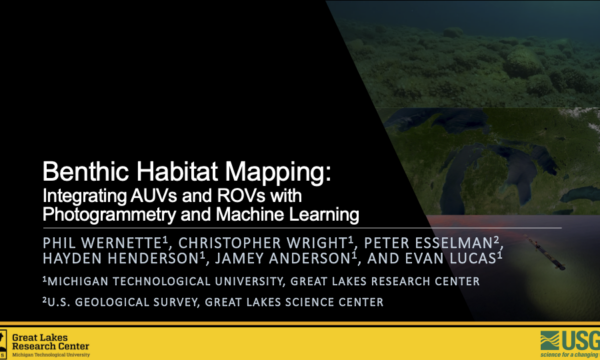 Phillipe Wernette-Benthic Habitat Mapping