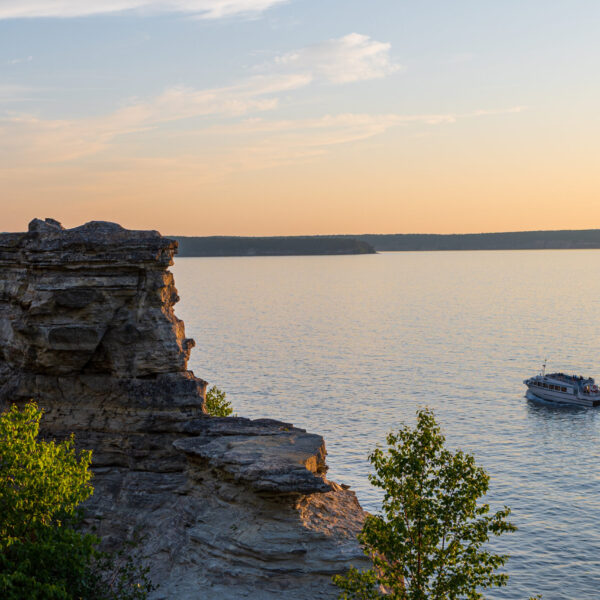 Miners Castle on Lake Superior at Pictured Rocks National Park, July 2025.
