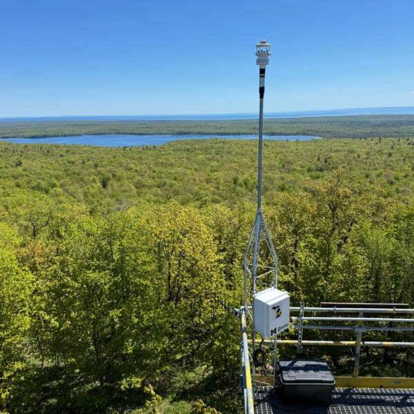 UM Biological Station Tower_PC_John Lenters_UM Biological Station